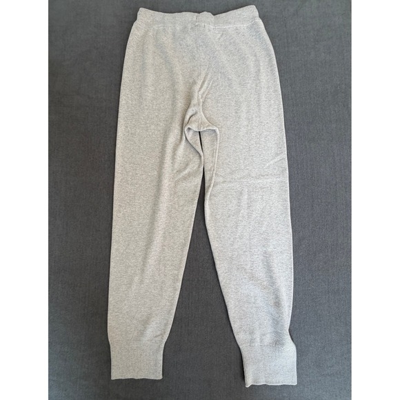 HM Wool Blend Knit Drawstring Jogger Pants Womens Size S Gray Cozy Loungewear - Picture 3 of 9